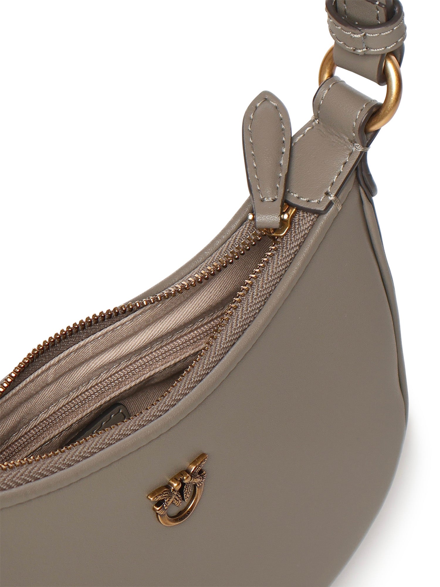 Baby borsa a spalla Half Moon in pelle 103538 A0F1I68Q PINKO 