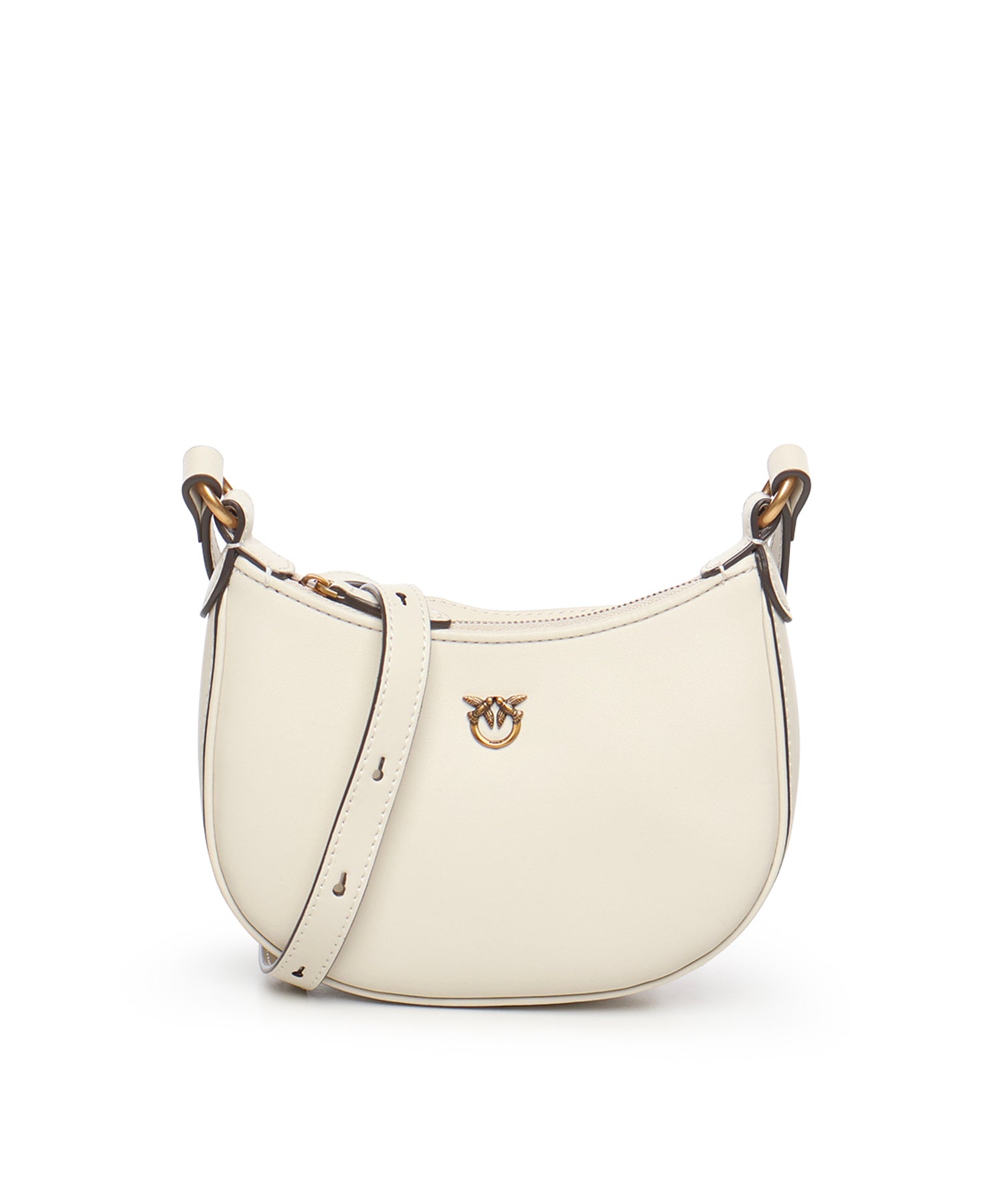 Baby borsa a spalla Half Moon in pelle 103538 A0F1Z14Q PINKO 