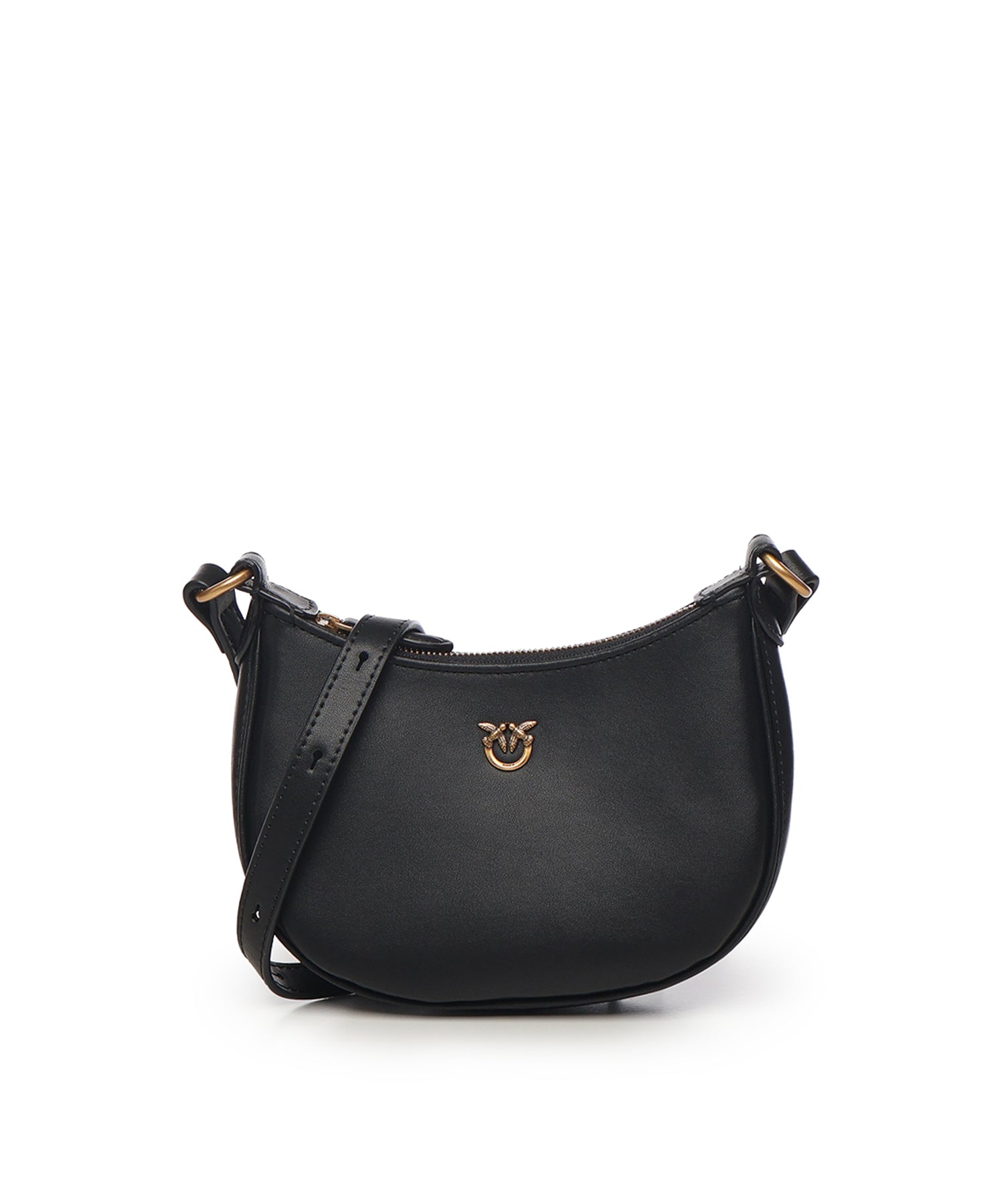 Baby borsa a spalla Half Moon in pelle 103538 A0F1Z99Q PINKO 