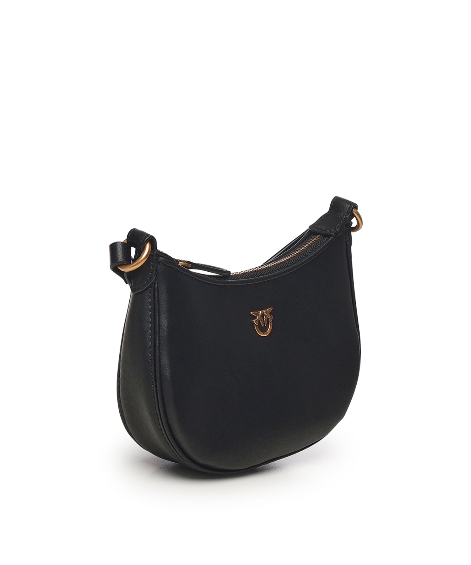Baby borsa a spalla Half Moon in pelle 103538 A0F1Z99Q PINKO 