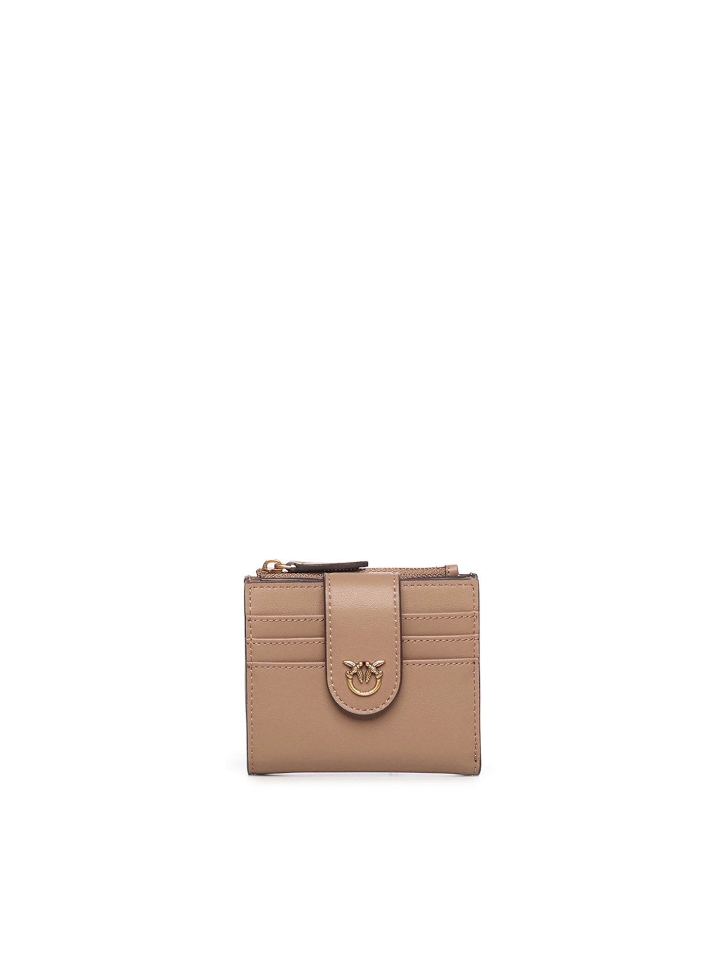 Portafoglio zip-around in nappa 103610 A0F1D01Q PINKO 