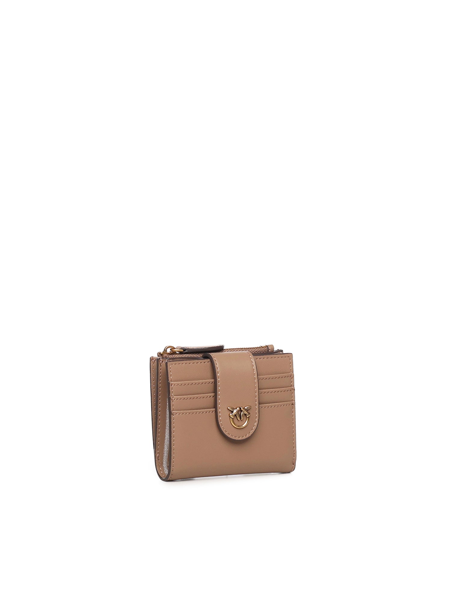 Portafoglio zip-around in nappa 103610 A0F1D01Q PINKO 