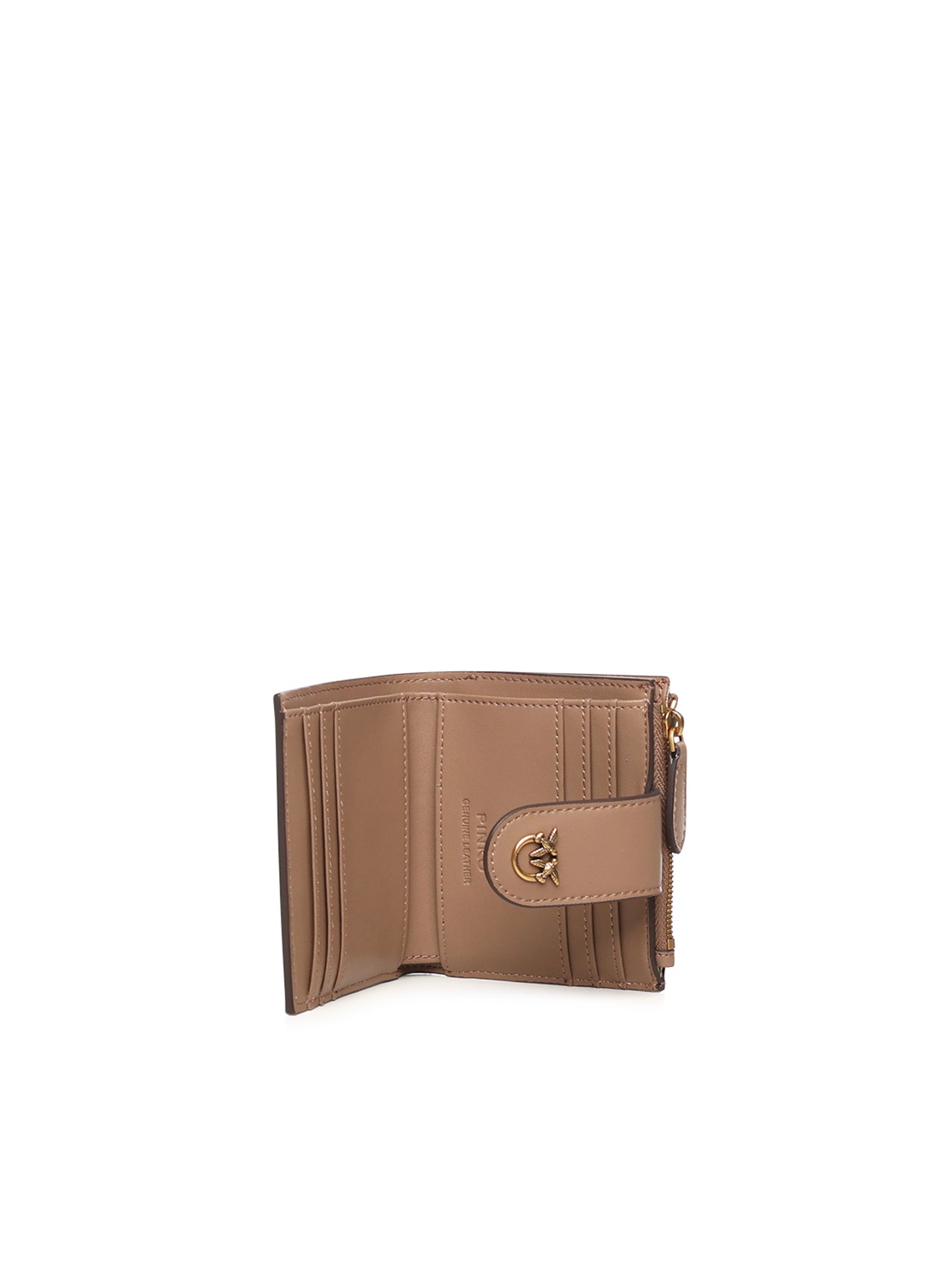 Portafoglio zip-around in nappa 103610 A0F1D01Q PINKO 