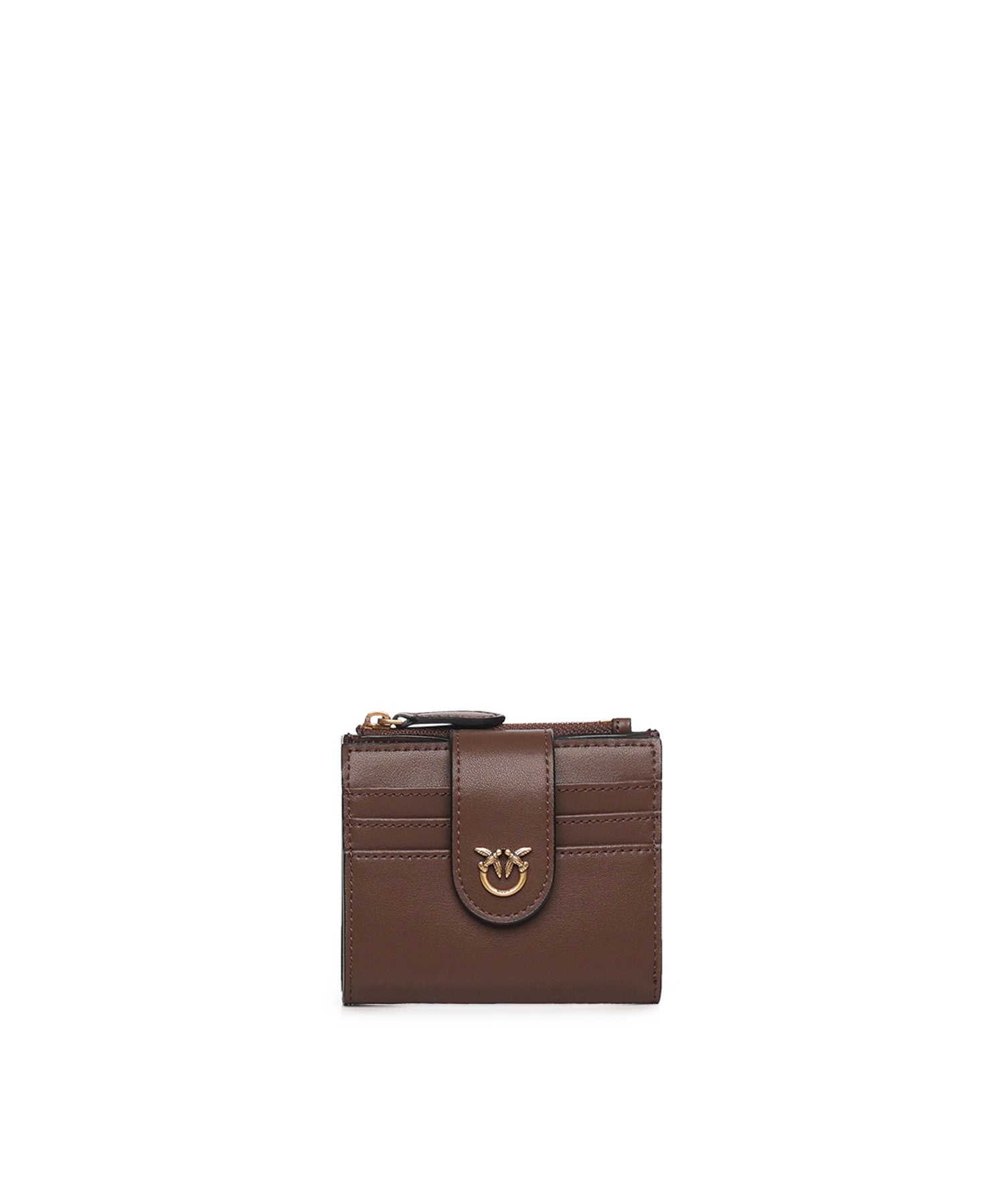 Portafoglio zip-around in nappa 103610 A0F1L74Q PINKO 