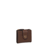 Portafoglio zip-around in nappa 103610 A0F1L74Q PINKO 