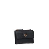 Portafoglio compatto in pelle 103612 A0F1Z99Q PINKO 