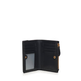 Portafoglio compatto in pelle 103612 A0F1Z99Q PINKO 