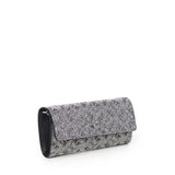 Portafoglio in pelle full strass con tracolla 103765 A20DZZFN PINKO 