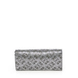 Portafoglio in pelle full strass con tracolla 103765 A20DZZFN PINKO 