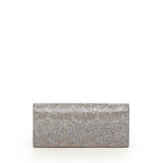 Portafoglio in pelle full strass con tracolla 103765 A20DZZLQ PINKO 