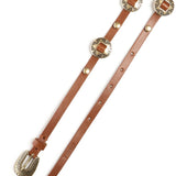 Cintura sottile in pelle 104038 A23SL17W PINKO 