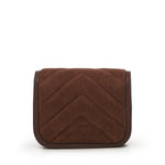 Borsa a spalla piccola Mini Love Bag Box in pelle scamosciata<BR/> 104297 A2JHL74V PINKO 