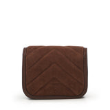 Borsa a spalla piccola Mini Love Bag Box in pelle scamosciata<BR/> 104297 A2JHL74V PINKO 