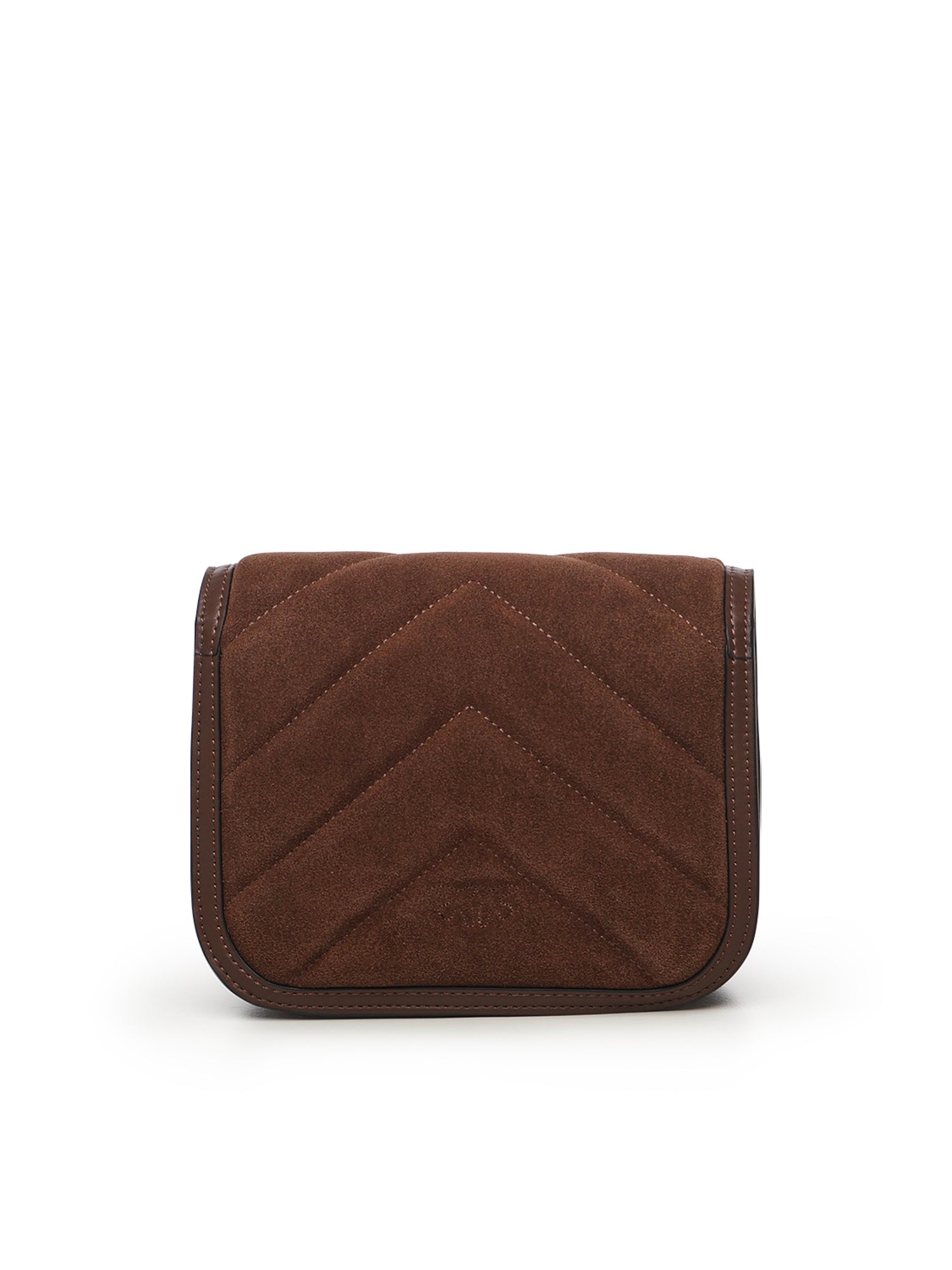 Borsa a spalla piccola Mini Love Bag Box in pelle scamosciata<BR/> 104297 A2JHL74V PINKO 
