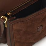 Borsa a spalla piccola Mini Love Bag Box in pelle scamosciata<BR/> 104297 A2JHL74V PINKO 