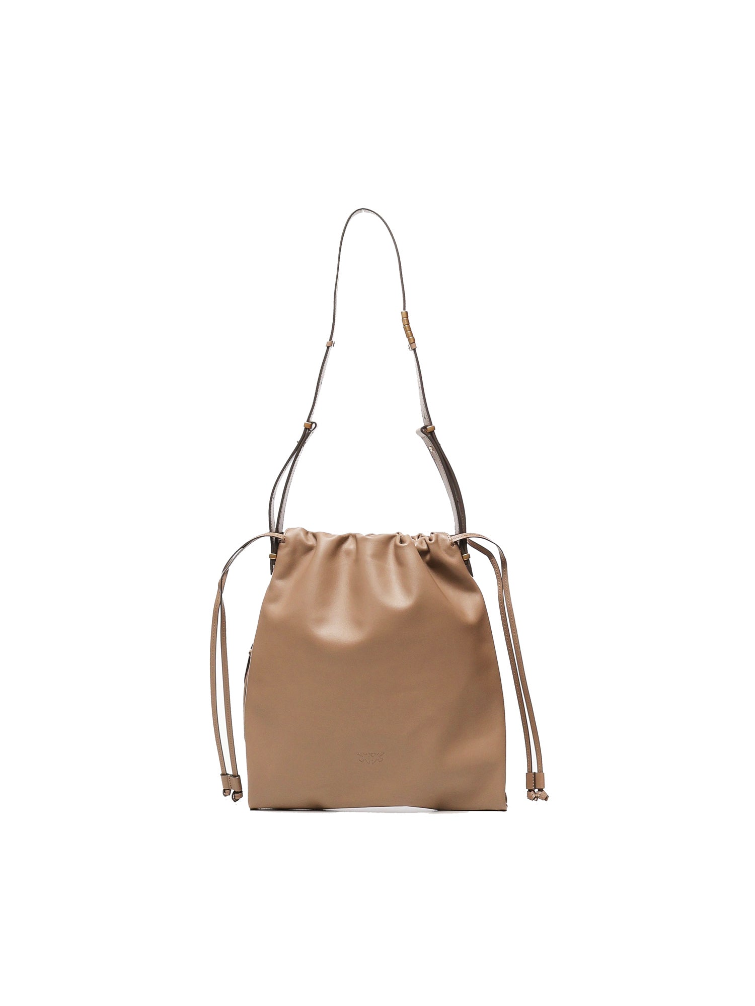 Borsa a spalla con logo 104359 A0QOD01Q PINKO 