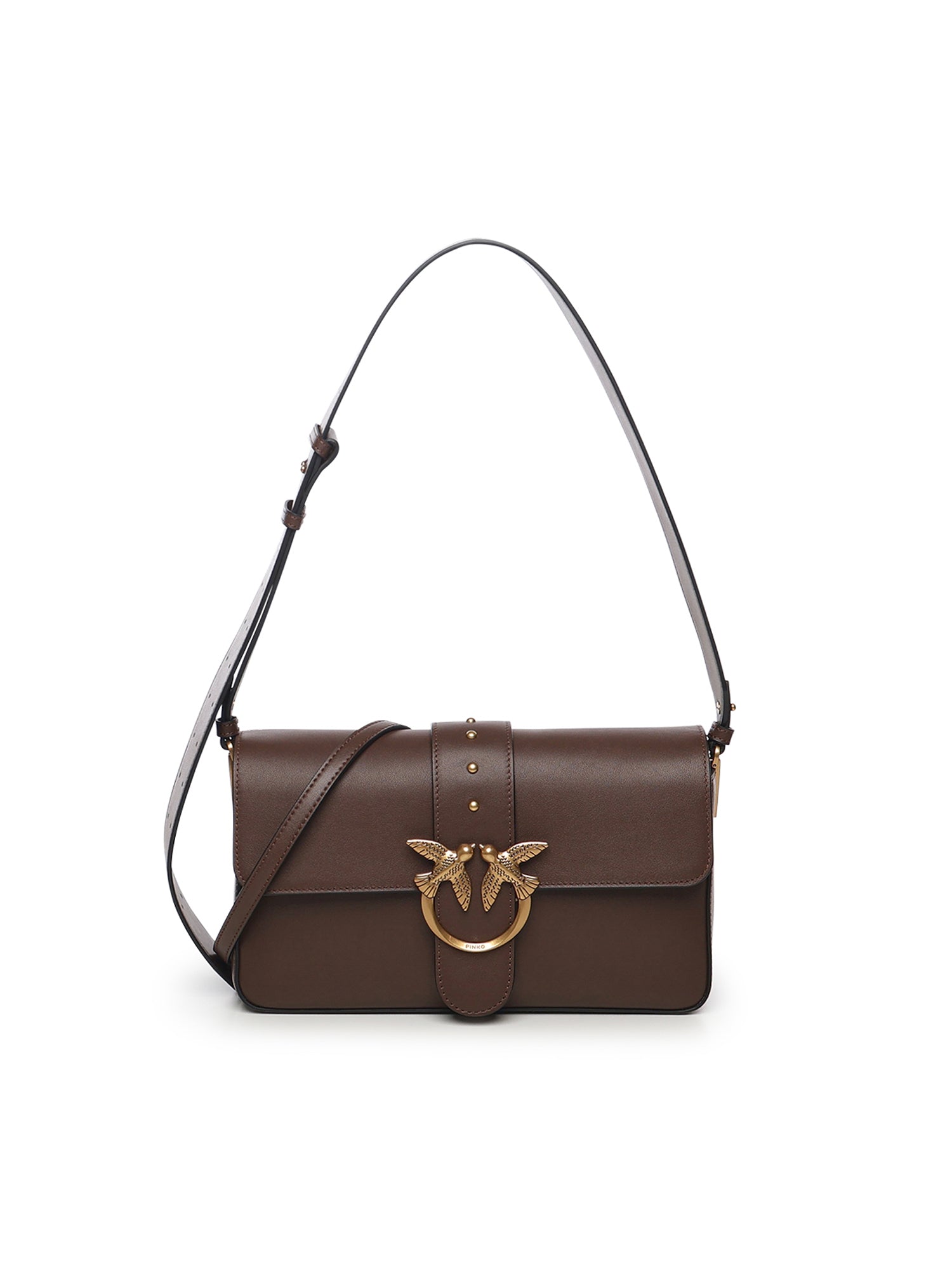 Borsa a spalla Love Bag grande in pelle 104524 A0QOL74Q PINKO 