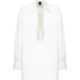 Camicia con applicazioni gioiello 104708 A2PJZ04 PINKO 