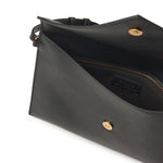 Pochette a mano in pelle con logo 104820 A0F1Z99Q PINKO 