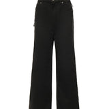 Jeans Wanda con zip laterali 104928 A2V2Z99 PINKO 