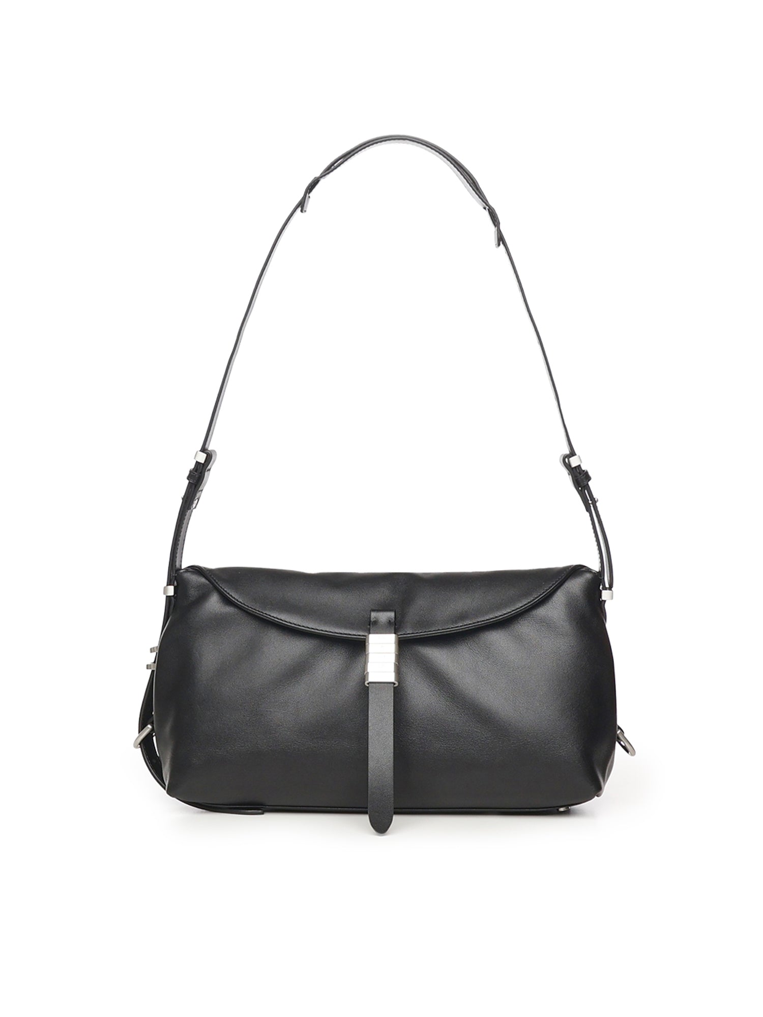 Borsa a spalla Saddle Horizontal media in pelle 105049 A1ZXZ99E PINKO 