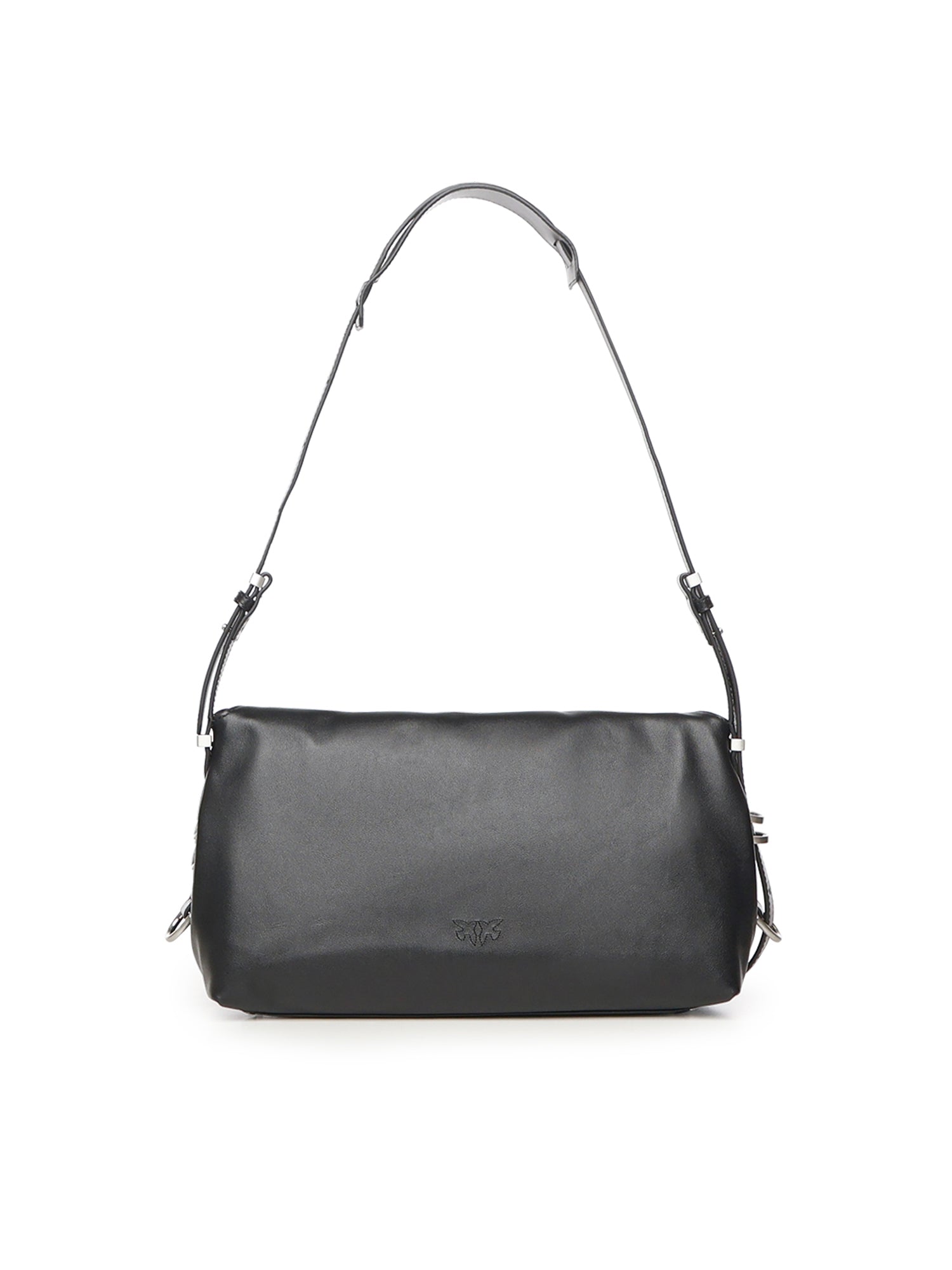 Borsa a spalla Saddle Horizontal media in pelle 105049 A1ZXZ99E PINKO 