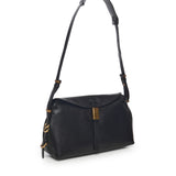 Borsa a spalla Saddle Horizontal media in pelle 105049 A1ZXZ99Q PINKO 