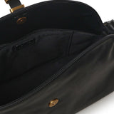 Borsa a spalla Saddle Horizontal media in pelle 105049 A1ZXZ99Q PINKO 