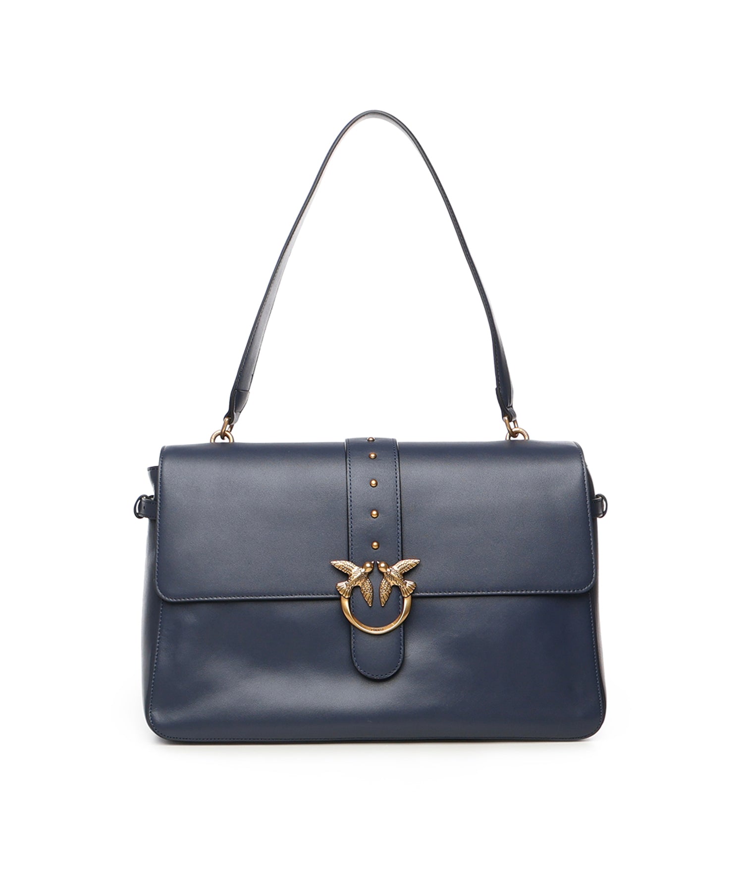 Borsa a spalla maxi Love Bag Slouchy in pelle 105067 A0QOG08Q PINKO 