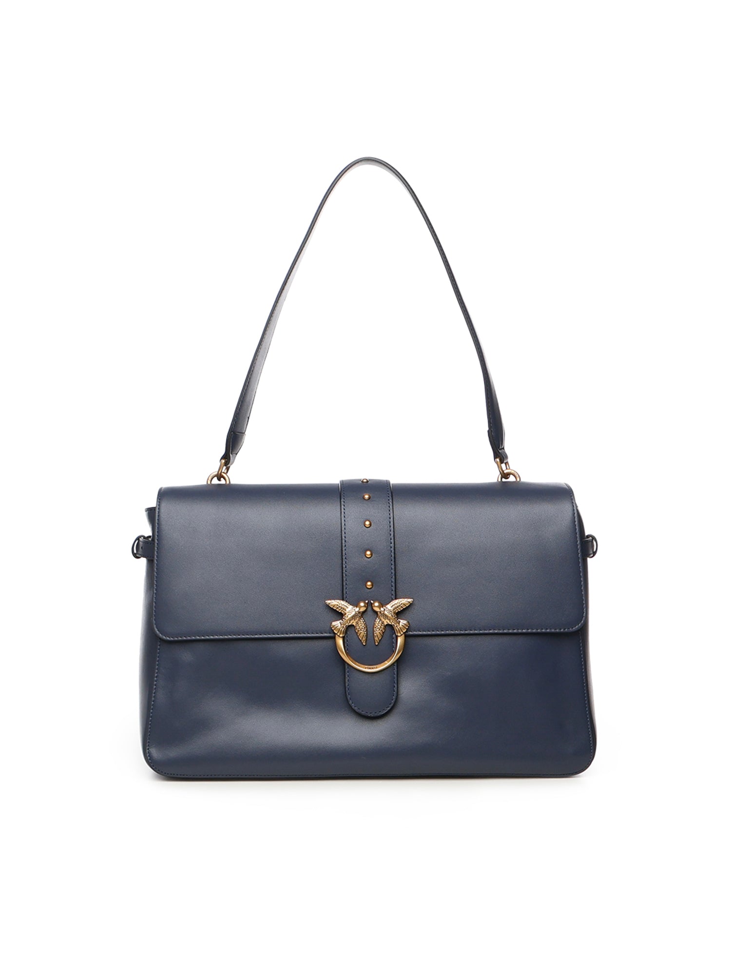 Borsa a spalla maxi Love Bag Slouchy in pelle 105067 A0QOG08Q PINKO 