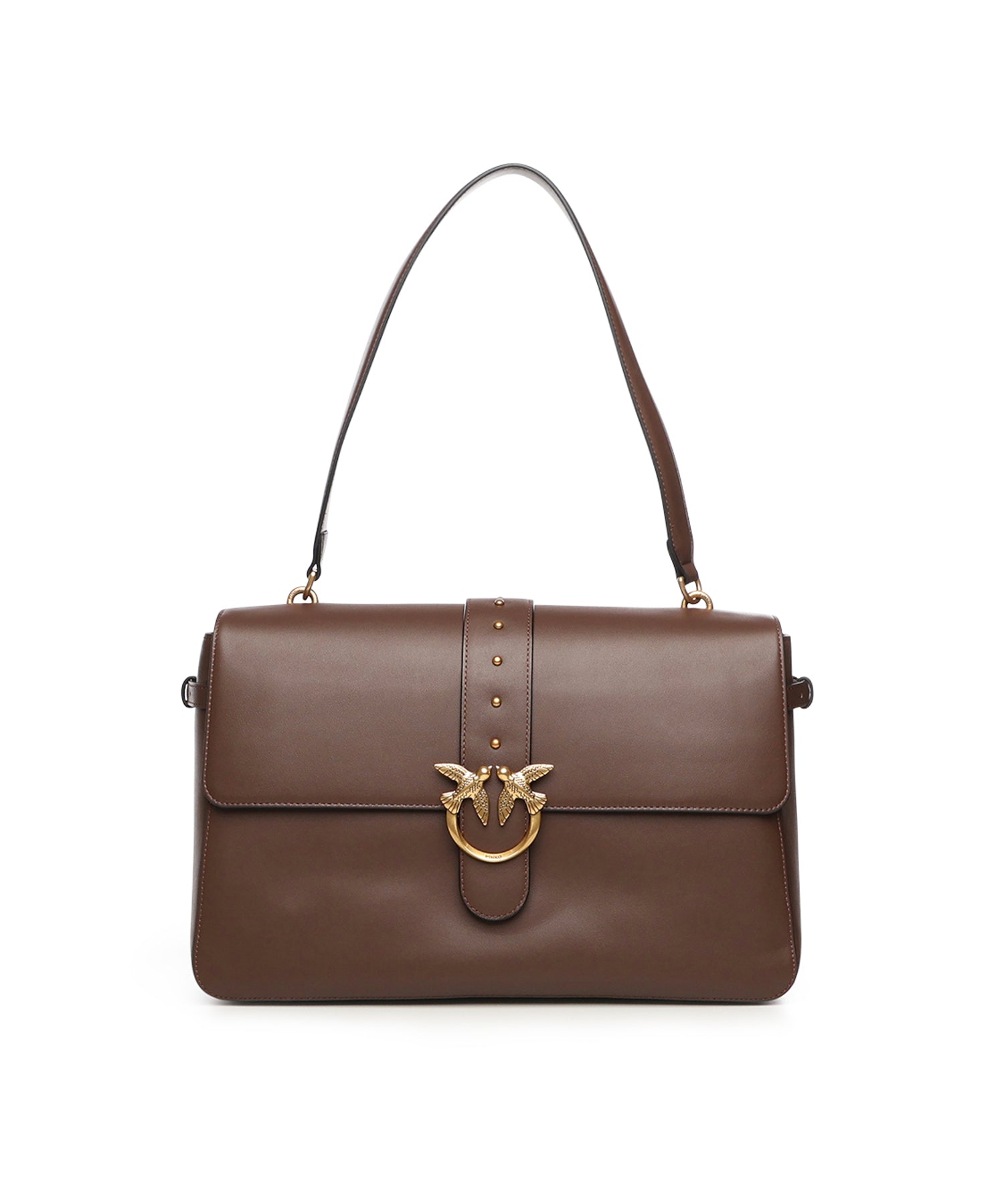 Borsa a spalla maxi Love Bag Slouchy in pelle 105067 A0QOL74Q PINKO 