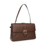 Borsa a spalla maxi Love Bag Slouchy in pelle 105067 A0QOL74Q PINKO 
