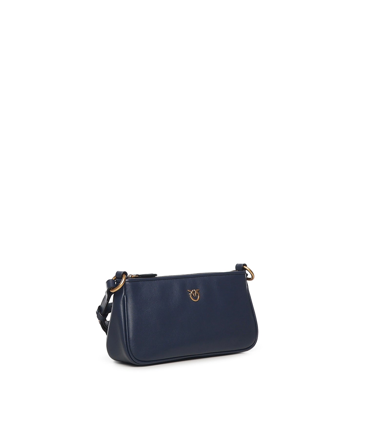 Borsa a tracolla Mini Half Moon Horizontal in pelle 105069 A0QOG08Q PINKO 