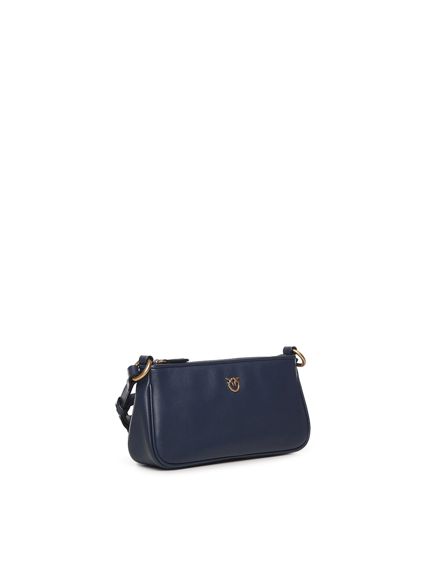 Borsa a tracolla Mini Half Moon Horizontal in pelle 105069 A0QOG08Q PINKO 