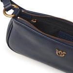 Borsa a tracolla Mini Half Moon Horizontal in pelle 105069 A0QOG08Q PINKO 