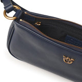 Borsa a tracolla Mini Half Moon Horizontal in pelle 105069 A0QOG08Q PINKO 