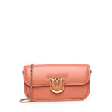Borsa a tracolla piccola Love Box Horizontal in nappa<BR/> 105083 A26LL21Q PINKO 