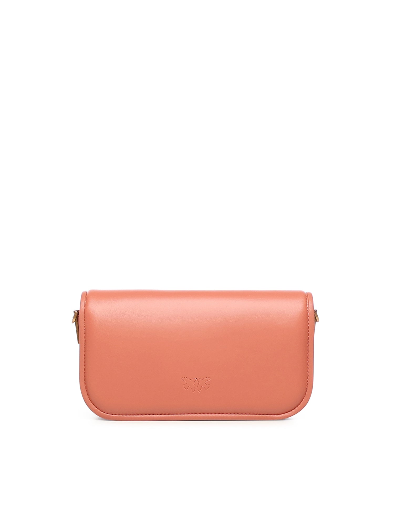 Borsa a tracolla piccola Love Box Horizontal in nappa<BR/> 105083 A26LL21Q PINKO 