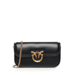 Borsa a tracolla piccola Love Box Horizontal in nappa 105083 A26LZ99Q PINKO 