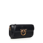 Borsa a tracolla piccola Love Box Horizontal in nappa 105083 A26LZ99Q PINKO 