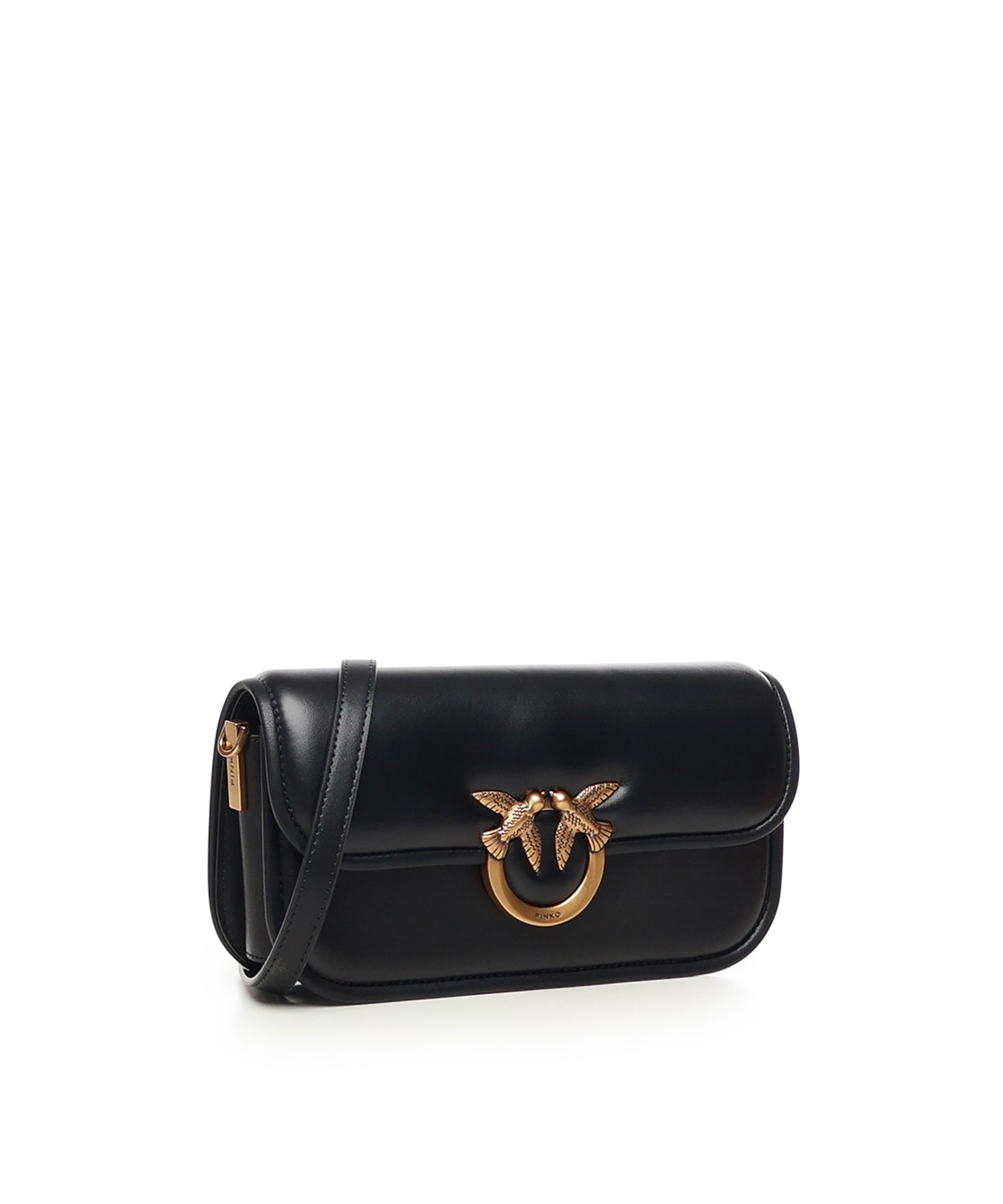 Borsa a tracolla piccola Love Box Horizontal in nappa 105083 A26LZ99Q PINKO 