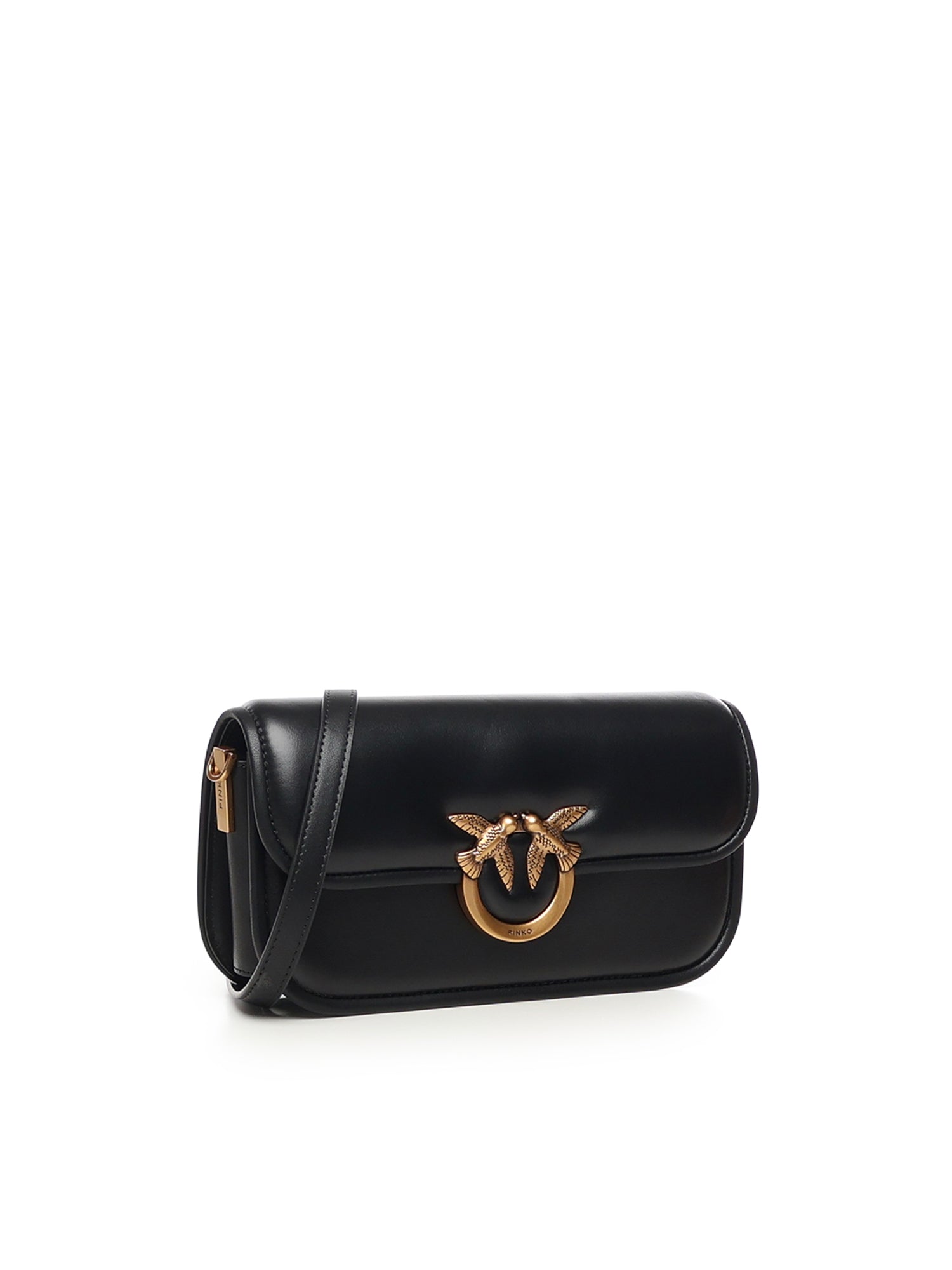 Borsa a tracolla piccola Love Box Horizontal in nappa 105083 A26LZ99Q PINKO 