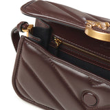 Borsa Love Box Horizontal in pelle chevron 105083 A2W2LA7Q PINKO 