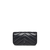 Borsa Love Box Horizontal in pelle chevron 105083 A2W2Z99Q PINKO 