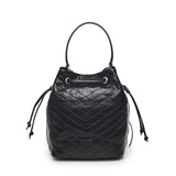 Borsa a mano piccola Cargo Bucket Bag in pelle 105112 A2JCZ99E PINKO 