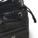 Borsa a mano piccola Cargo Bucket Bag in pelle 105112 A2JCZ99E PINKO 