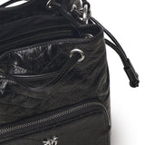 Borsa a mano piccola Cargo Bucket Bag in pelle 105112 A2JCZ99E PINKO 