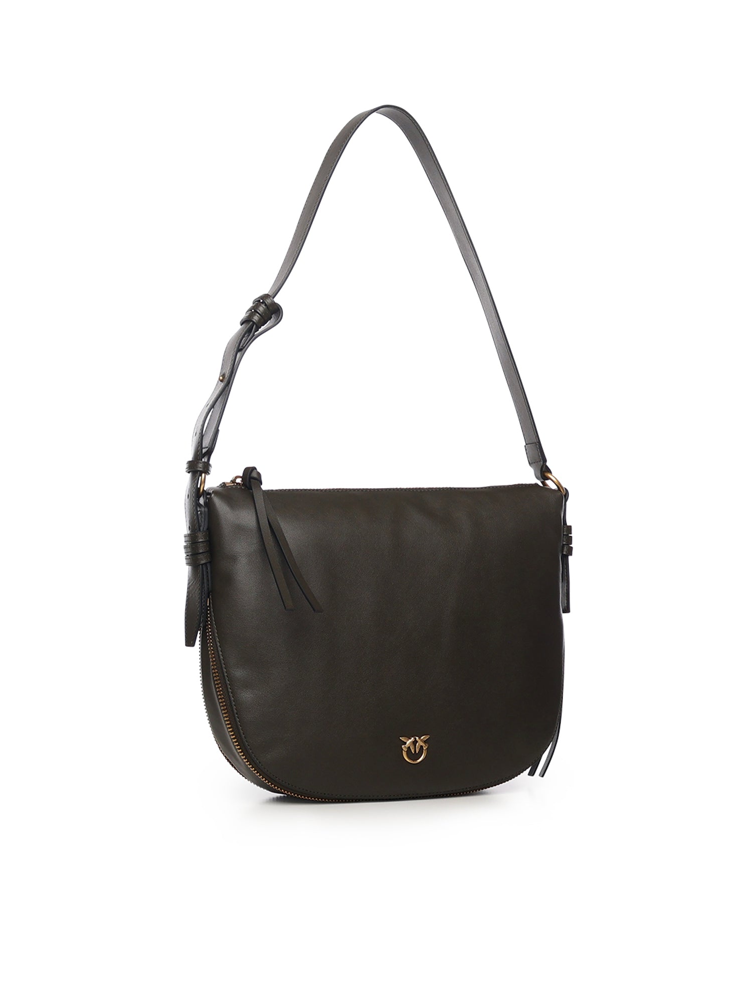 Borsa a spalla hobo in pelle 105113 A0QOK35Q PINKO 