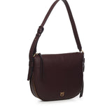 Borsa a spalla hobo in pelle 105113 A0QOLA7Q PINKO 