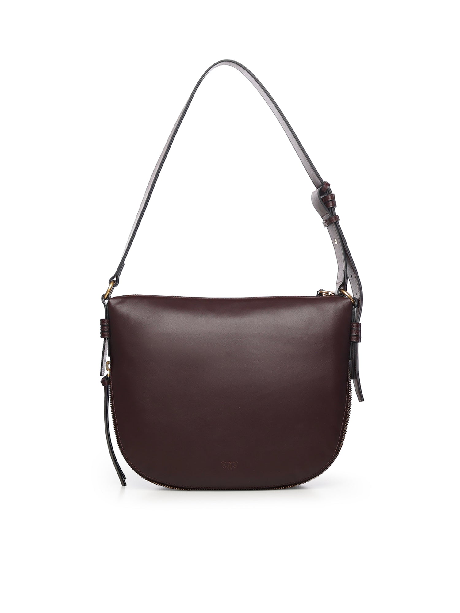 Borsa a spalla hobo in pelle 105113 A0QOLA7Q PINKO 